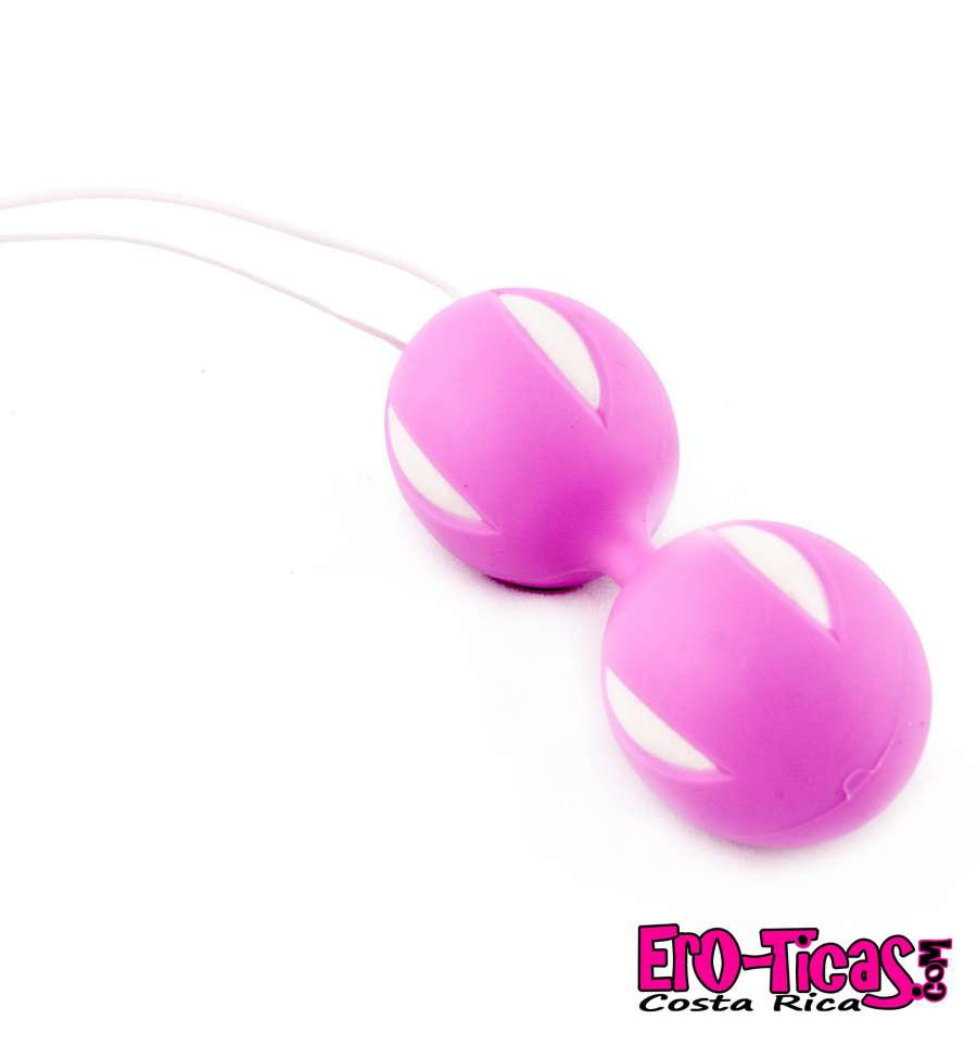 bolas chinas rosa