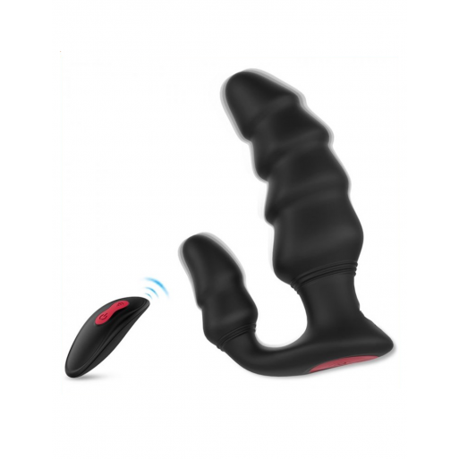 Vibrador vaginal y anal con control